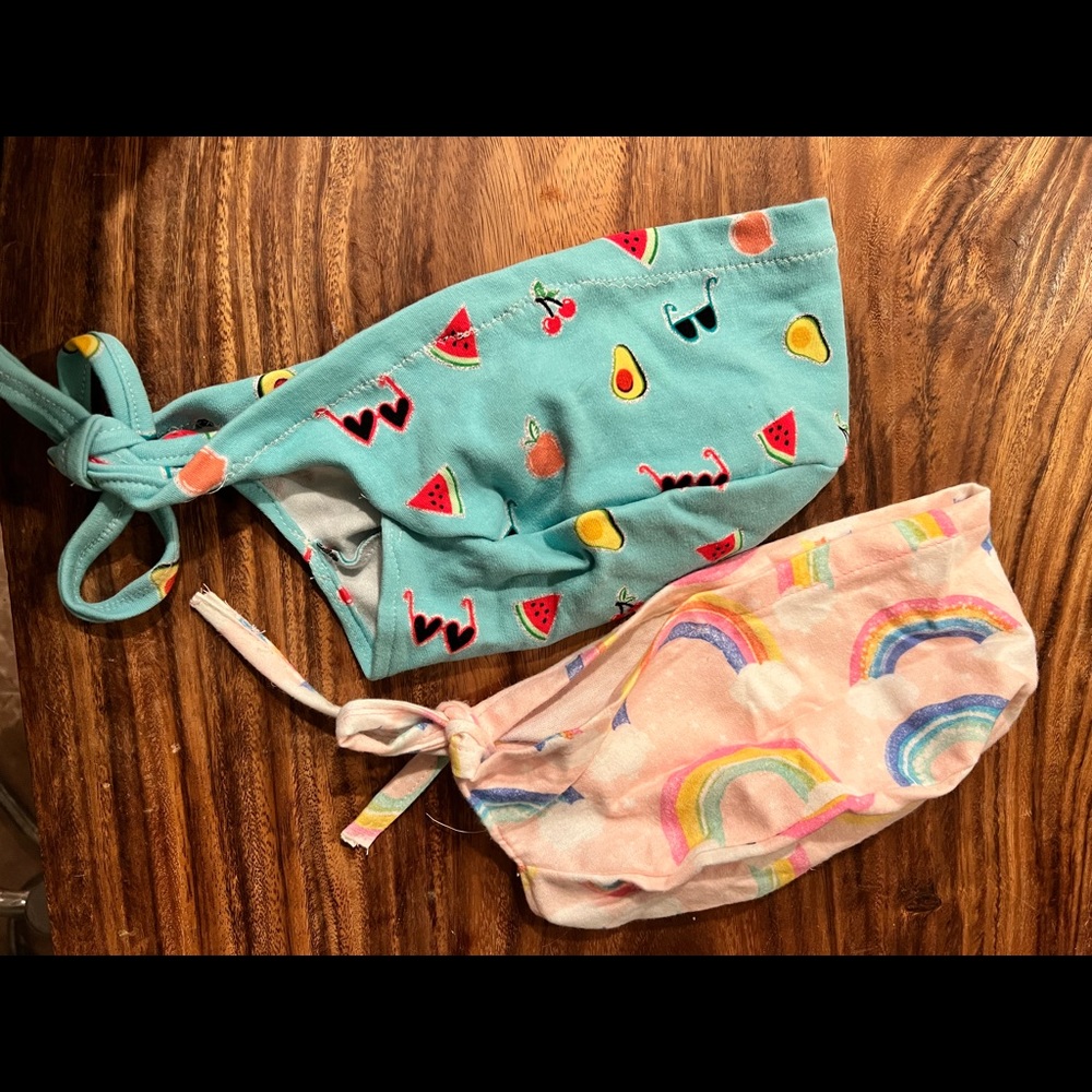 2 Cute fun surgical scrub caps